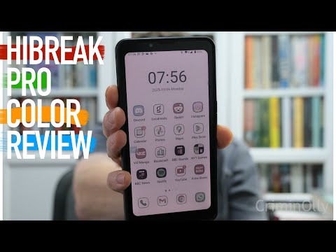 Видео: Обзор Bigme Hibreak Pro Color — смартфона eink, которого вы так долго ждали