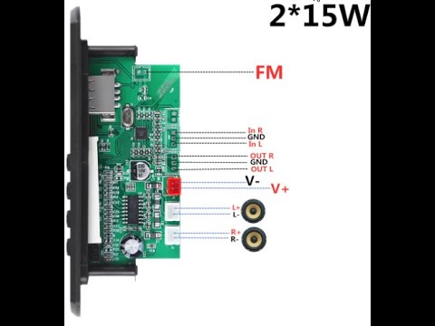 Видео: Баюныч 8 серия. Блютуз модуль со встроенным усилителем. Куда что подключать.