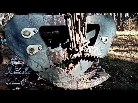 Видео: СУПЕР помощник для лесного МОНСТРА гидрозахват РУЛИТ
