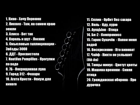 Видео: Лучшие Песни РУССКОГО РОКА (4 часть)