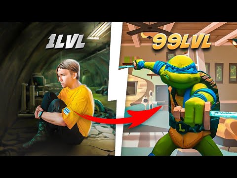 Видео: 🤩ПРОКАЧАЛ ЧЕРЕПАШКУ-НИНДЗЯ в РОБЛОКС