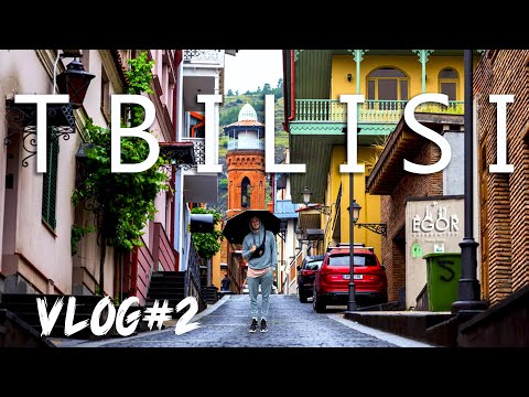 Видео: Влог №2. Заключительный хайкинг в Тбилиси, Мтацминда, Черепашье озеро, монастырь Шавнабада