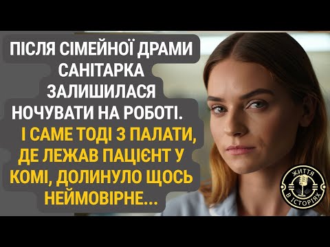 Видео: Вона втекла з дому, шукаючи тиші, але вночі в лікарні почула немислиме
