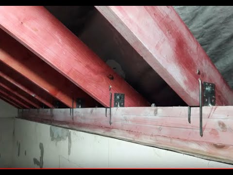 Видео: Крепление стропила к мауэрлату