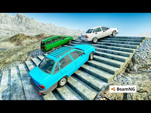 Видео: ПРОШЛИ СКИЛЛТЕСТ НА РАНДОМНЫХ МАШИНАХ В BEAM NG DRIVE