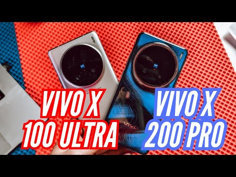 Видео: VIVO X200 PRO vs VIVO X100 ULTRA. ПЕРВЫЕ СРАВНЕНИЯ