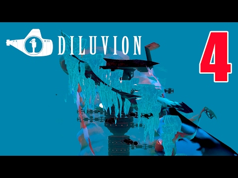 Видео: Diluvion прохождение #4 - Буровая платформа