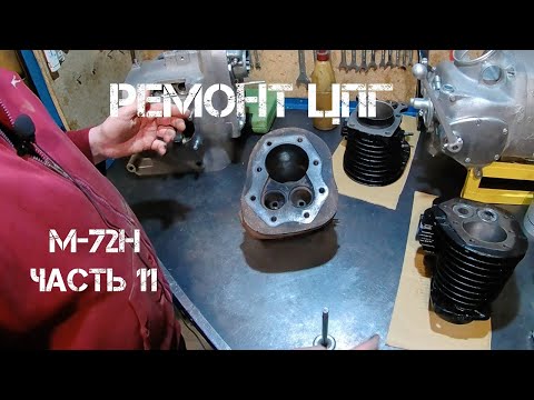 Видео: Какие поршни и клапана ставить при ремонте ЦПГ на М72Н  Опыт @Oleg AC  Часть 11