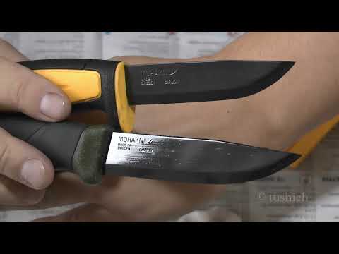 Видео: Воронение ножей Morakniv