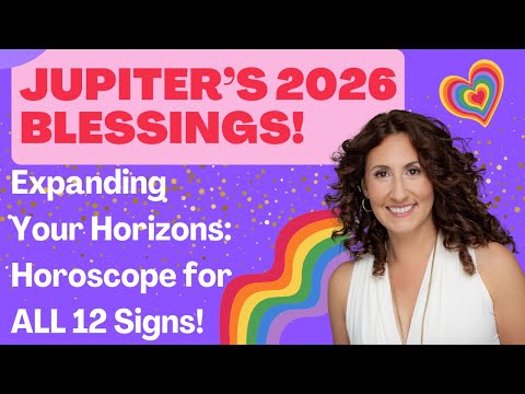 Видео: Благословения Юпитера в 2026 году! Гороскоп для ВСЕХ знаков!