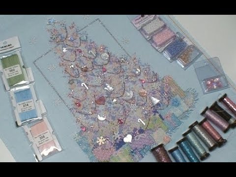 Видео: 93 Елочка Crystal tree by Sandra Paradise Готовая работа
