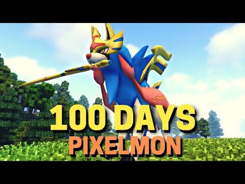 Видео: 100 дней в Minecraft Pixelmon: Приключения в раю