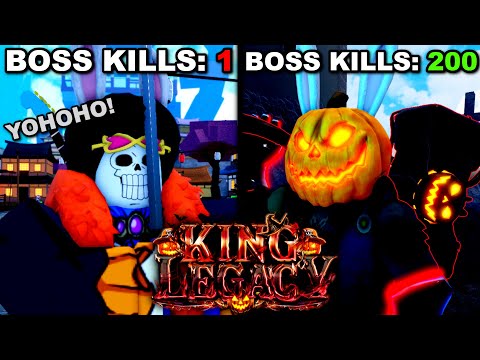 Видео: Собираем ВСЕ предметы Хэллоуина в Roblox King Legacy... Вот что произошло!