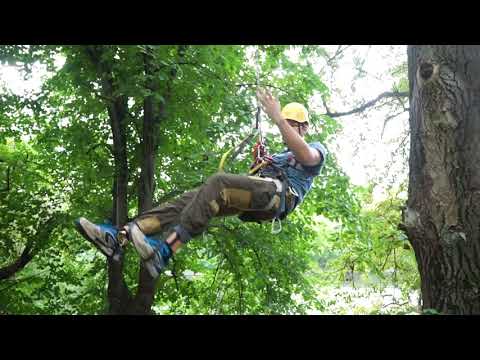Видео: Зависание на жумаре [Спелеошкола 2.3]