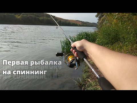 Видео: Первая рыбалка на спиннинг | DAYO Black Dragon и Shimano FX в деле!