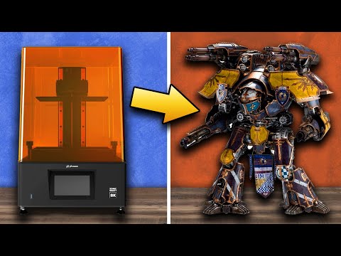 Видео: Сколько стоит напечатать на 3D-принтере «Титанов 40 тысяч»?