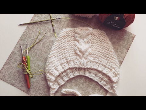 Видео: Чепчик Для Новорождённого Часть 1