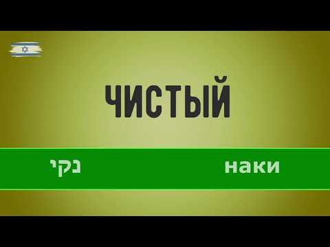Видео: Прилагательные на иврите. Иврит для начинающих.