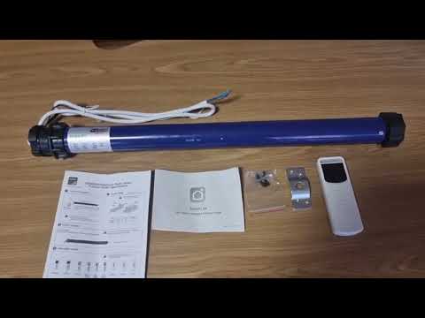 Видео: Захисні ролети - налаштування двигуна з WiFi