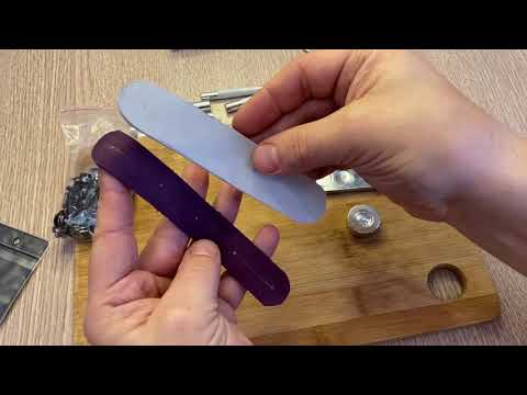 Видео: Как установить кнопки на одежду ? Тест китайского набора инструментов за 300 рублей.