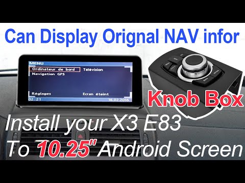 Видео: Как установить мультимедиасистему Qualcomm Android на BMW X3 E83, которая поддерживает оригинальн...