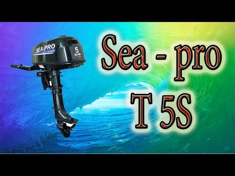 Видео: Обзор лодочного мотора Sea Pro T 5S + Замер скорости!!!