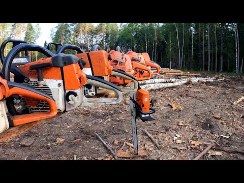 Видео: ОН РУШИТ СТЕРЕОТИПЫ И ОТКРЫТО ГОВОРИТ,ЧТО ЛУЧШЕ STIHL или HUSQVARNA !!!