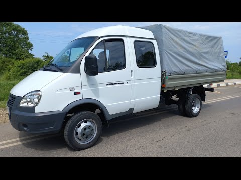 Видео: Газель бизнес фермер 4×4, полный привод, двигатель Evotech, 2021г., пробег 73т.км.