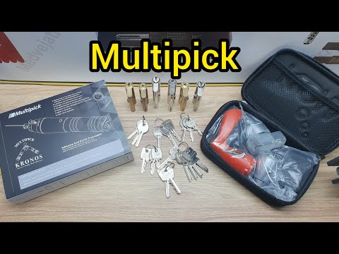 Видео: Пистолет отмычка Электропик Multipick Kronos Made in Germany 🇩🇪 +380933008410 WhatsApp
