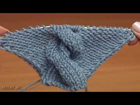 Видео: Шляпка вязанная спицами Урок 62 часть 1 из 2
