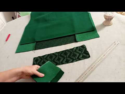 Видео: Апсайклинг. Переделка старого маленького вечернего платья. Посмотрите, что можно сделать.