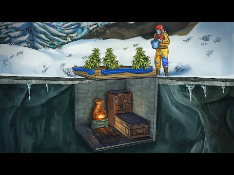 Видео: Такой дом не сможет найти никто Rust/Раст