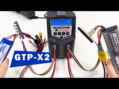 Видео: G.T.Power X2 Зарядное устройство для двух аккумуляторов сразу.