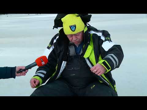 Видео: Риболов на лед - Ice fishing