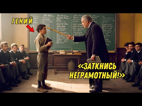 Видео: «ЗАТКНИСЬ, НЕВЕЖДА!» — крикнул учитель… пока мальчик не написал на 9 языках.