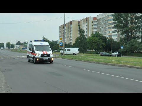 Видео: В Мозыре проверили, уступают ли водители дорогу «скорой помощи»