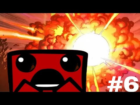 Видео: Super Meat Boy - Нервный срыв... - #6