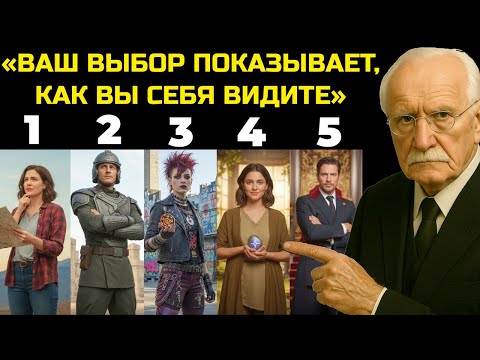 Видео: Выберите одного из этих пяти людей. Они раскрывают ваше видение себя — Карл Юнг