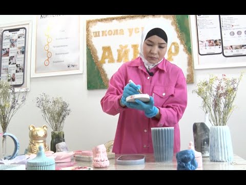 Видео: Колго түрлүү идиш, сувенир жасаган Гулина