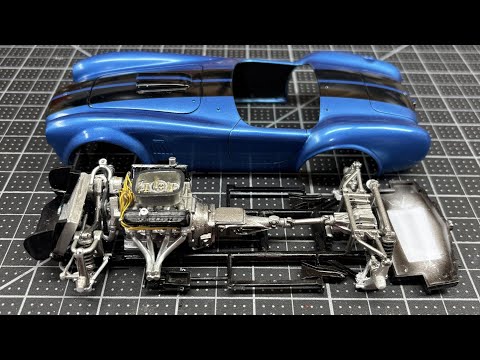 Видео: Обновление сборки Revell Shelby 427 Cobra №3 Не делайте того, что сделал я!