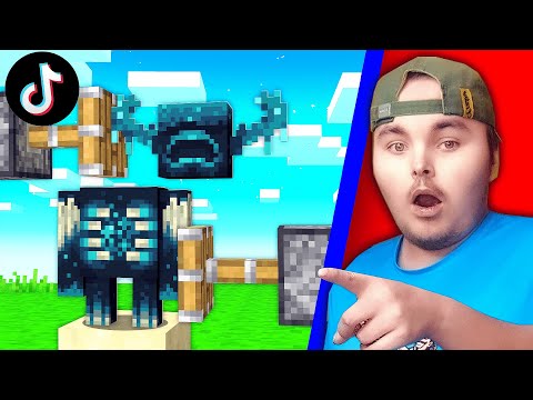 Видео: Я ПРОВЕРИЛ 6  ЛАЙФХАКОВ ИЗ ТИК ТОКА В МАЙНКРАФТ
