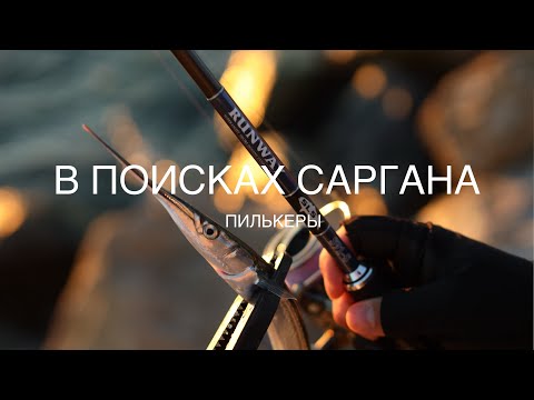 Видео: За сарганом по диким пляжам. Осенняя рыбалка в Сочи. Xesta Runway SLS S91-S