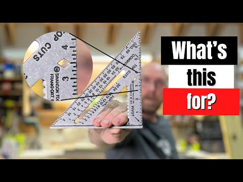 Видео: 7 СЕКРЕТОВ Swanson Speed ​​Square — знаете ли вы их ВСЕ?