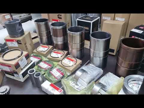 Видео: Поршневая Cummins 6L, ISL. Подробный видео-разбор. Лучшее видео из возможных на данную тему.