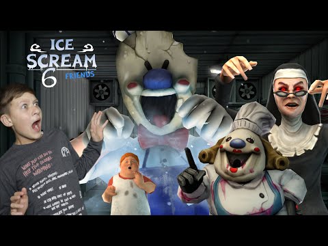 Видео: Мороженщик 6 😈 Спасем ли Чарли в Ice Scream 6 Friends?
