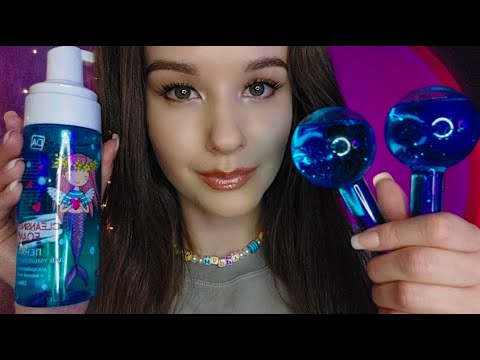 Видео: ASMR Care of your Face. Уход за твоим лицом. Personal attention. Tapping