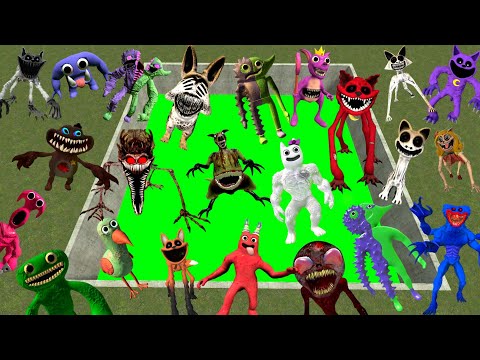 Видео: Спартанец пинает все новые Поппи против Гартена из Банбана, главы 1-4 Зоономалия в Garry's Mod!