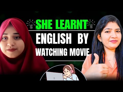 Видео: Она выучила английский, смотря фильмы 🗣 @EnglishCornerByMansi