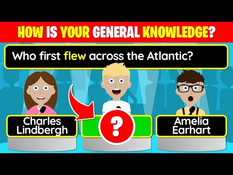 Видео: 👉 Как у вас с общими знаниями?! - 40 вопросов для викторины | 25-135