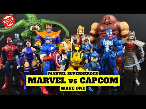 Видео: 2025 Marvel Legends против Capcom GAMERVERSE WAVE ПЕРВАЯ | Hasbro